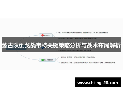 蒙古队倒戈战韦特关键策略分析与战术布局解析